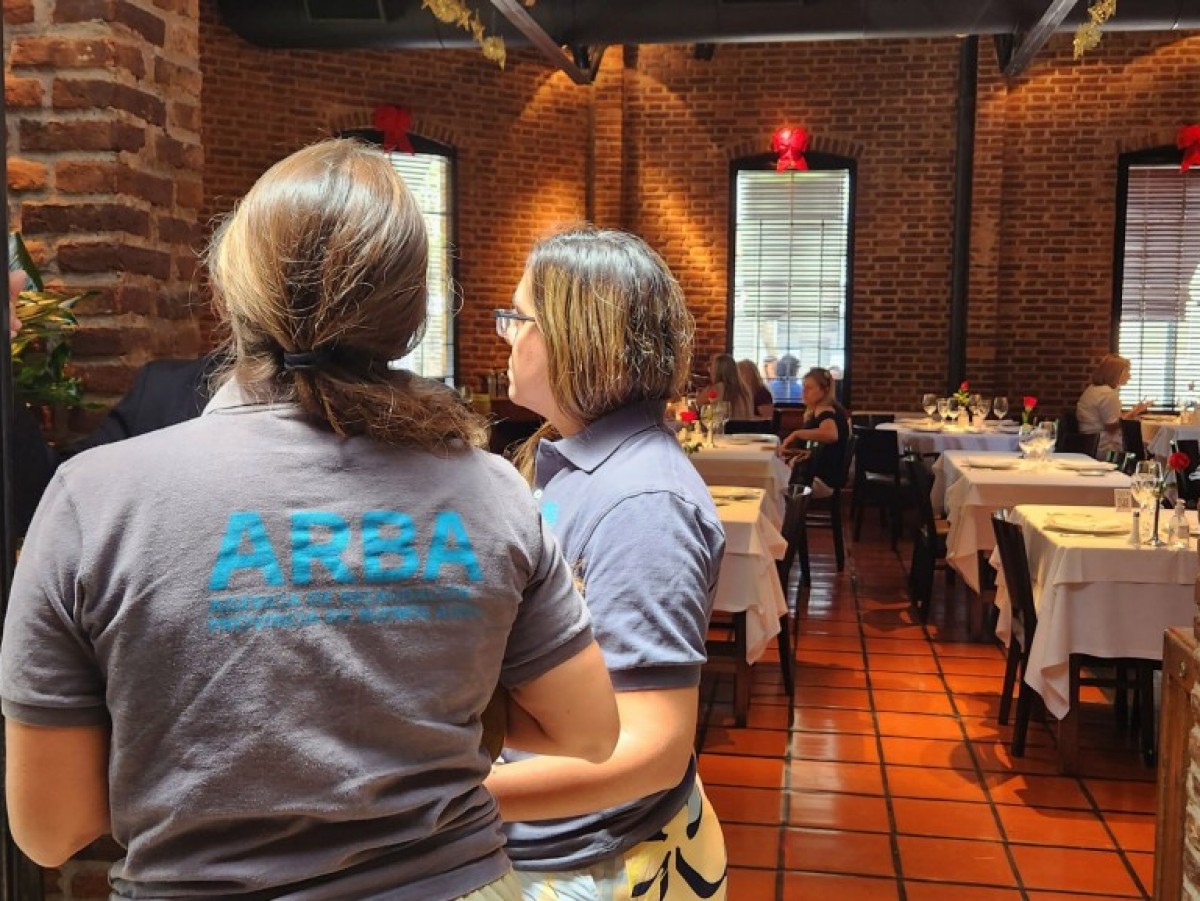 ARBA intensifica acciones de fiscalización en restaurantes con indicios de evasión