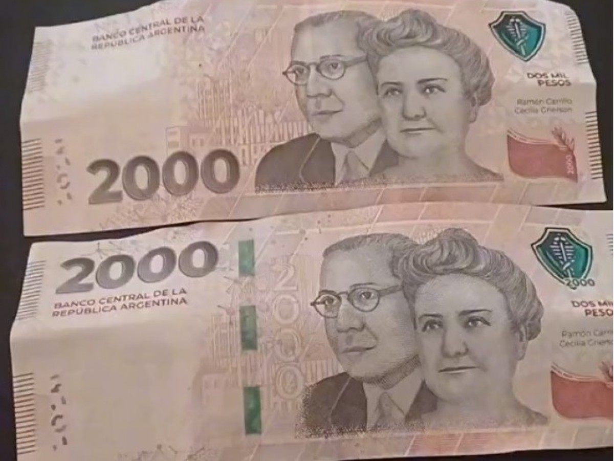Controversia por el billete de $2.000