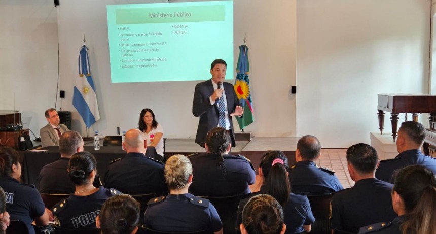 Mesa de Política Criminal: comenzó un ciclo de capacitación integral para fuerzas de seguridad 