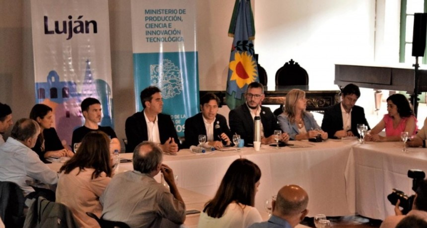El Intendente y el Gobernador encabezaron una reunión del Consejo Sectorial Productivo Bonaerense