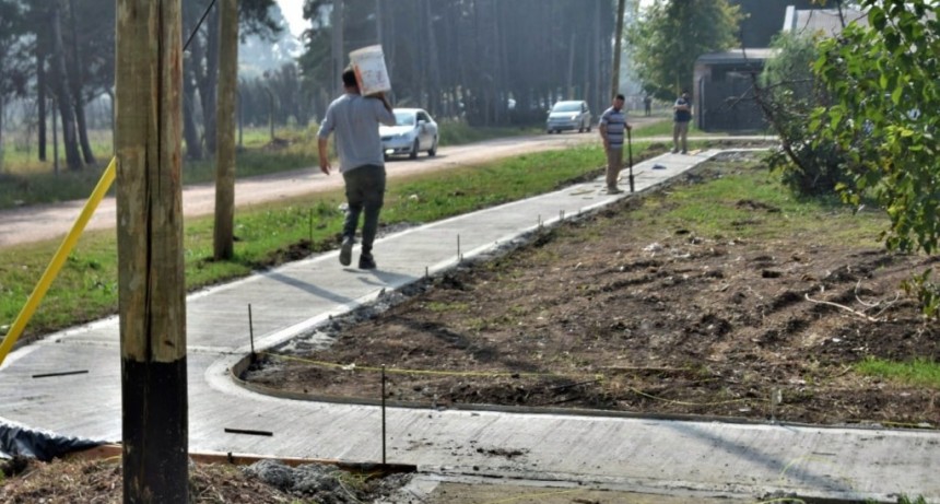 El Municipio inició la construcción de una nueva plaza en el barrio Zapiola