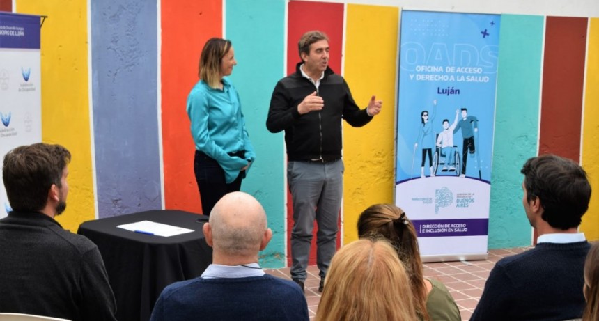 Discapacidad: se inauguró la nueva Oficina de Acceso e Inclusión en Salud