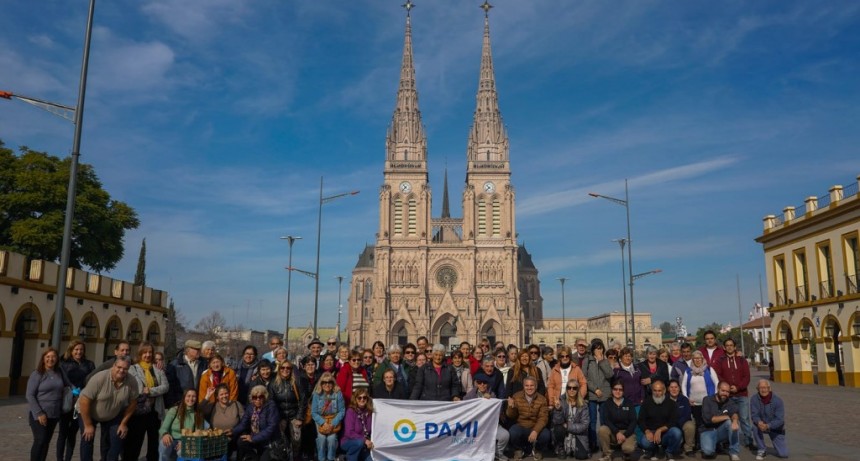 Más de 300 afiliados de PAMI visitaron Luján