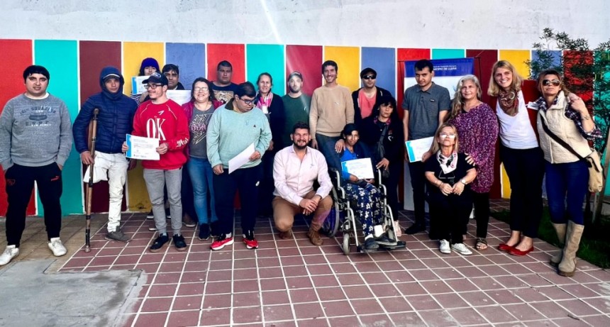 El Municipio continúa realizando capacitaciones laborales para personas con discapacidad