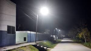 El Municipio instaló nuevas luces LED en el barrio Los Laureles