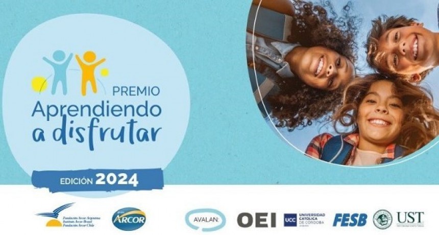 Fundación Arcor presenta la 4° edición del Premio Aprendiendo a  Disfrutar