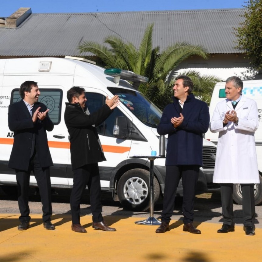 Kicillof y Boto anunciaron inversiones para el Hospital