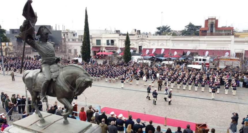 Se realizará el acto por el Día de la Bandera