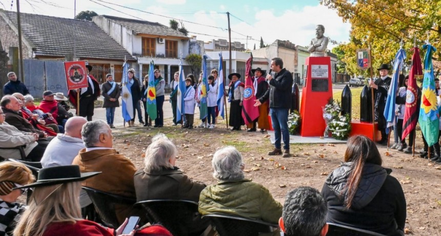 Se realizó un acto en homenaje a Miguel de Güemes