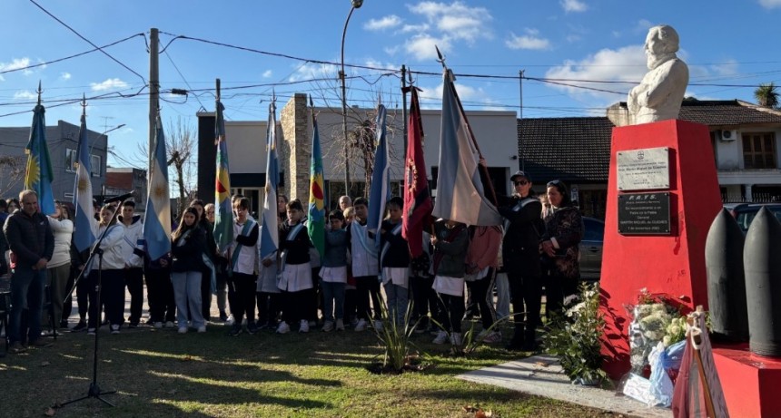 Luján rindió homenaje al General Martín Miguel de Güemes