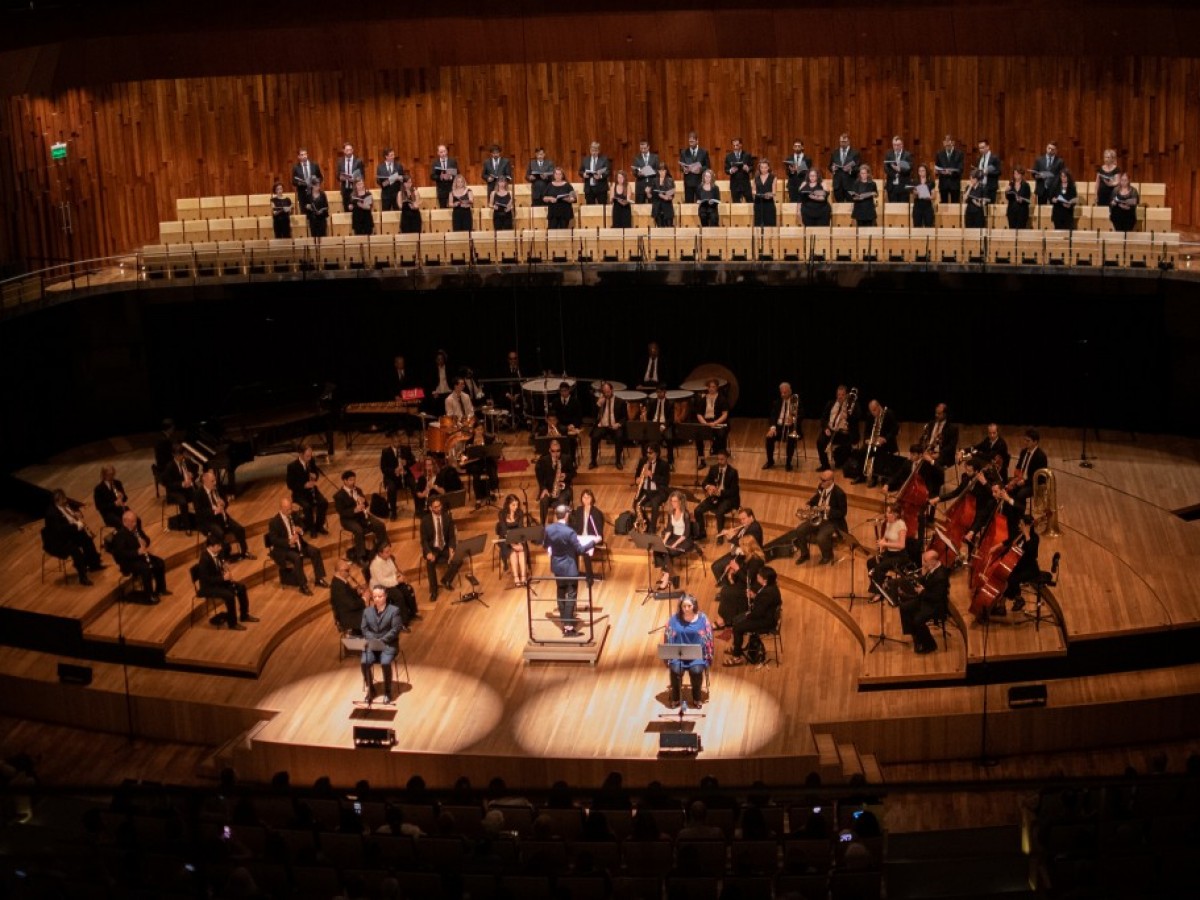 gratis concierto para chicas y chicos en vacaciones de Invierno junto a la Banda Sinfónica Nacional de Ciegos y el grupo musical Melocotón Pajarito