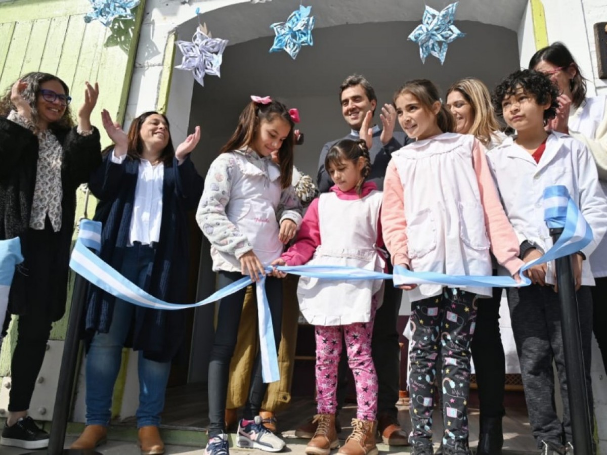 El Intendente inauguró el nuevo Centro Educativo Complementario de Olivera