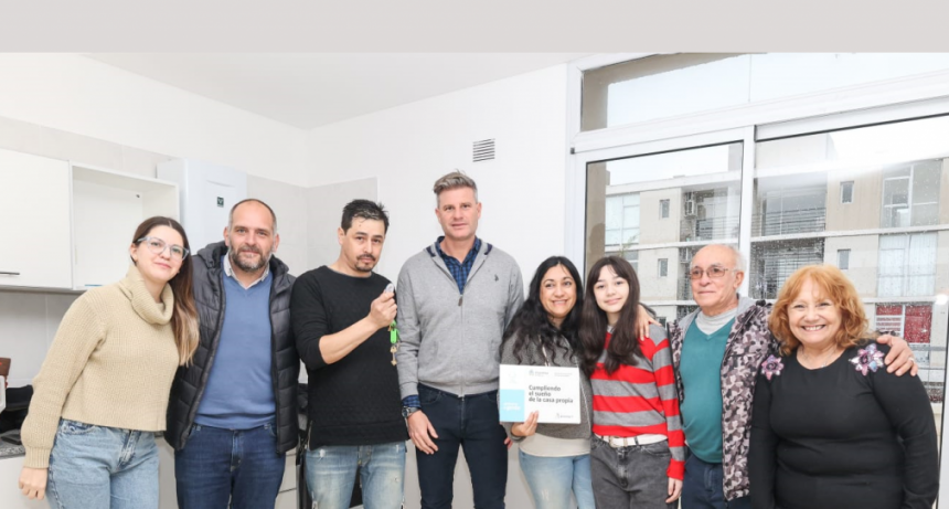Procrear II: más familias recibieron su vivienda en San Martín