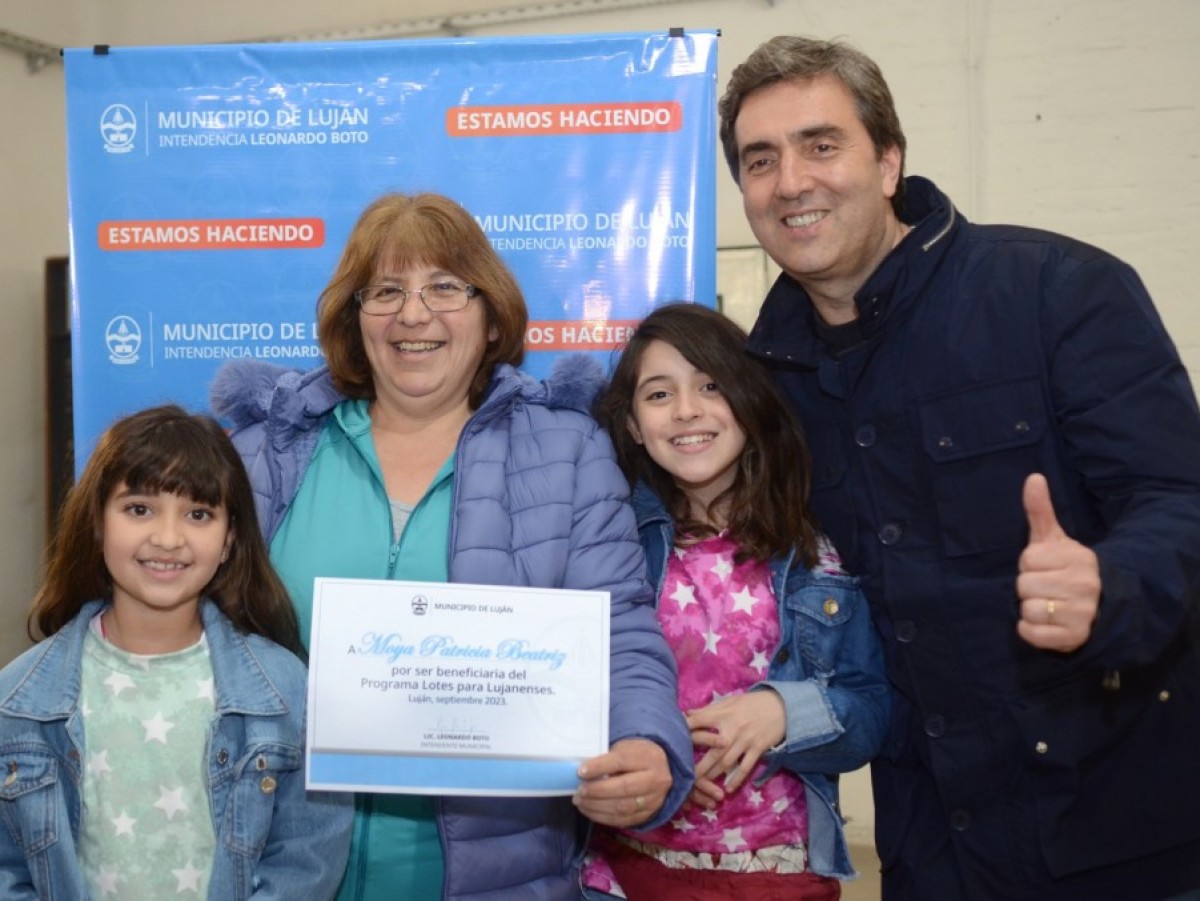 Lotes con servicios: se entregaron otros 120 certificados en la localidad de Torres
