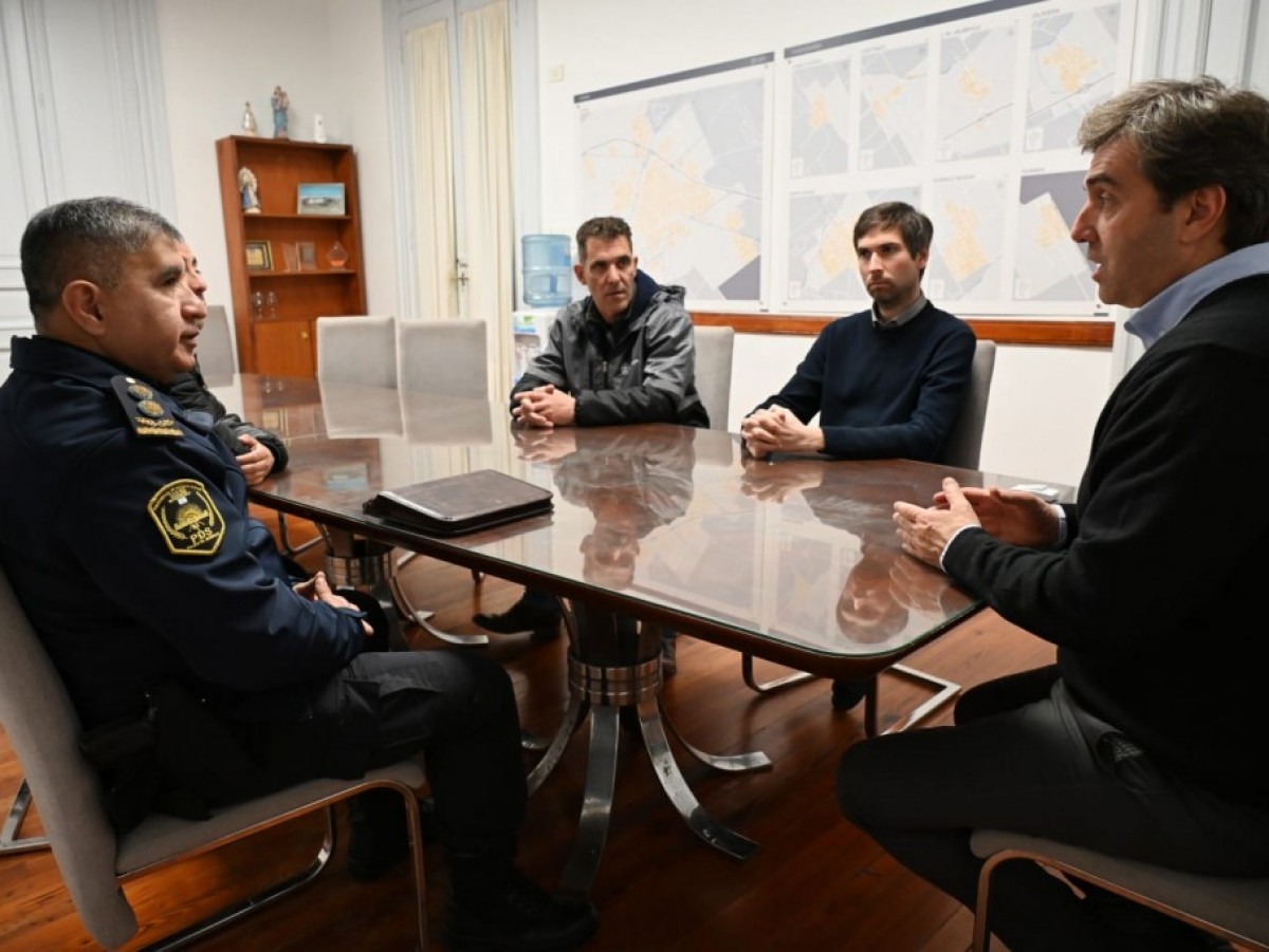  El Intendente se reunió con el nuevo Superintendente de Seguridad Región AMBA Oeste II