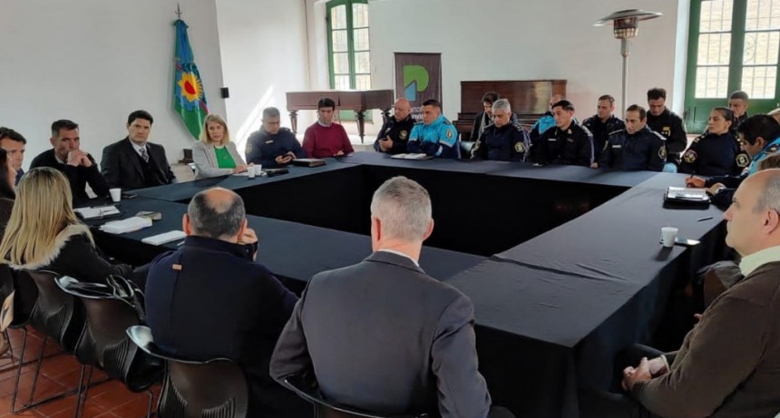 Volvió a reunirse la Mesa de Política Criminal de Luján  