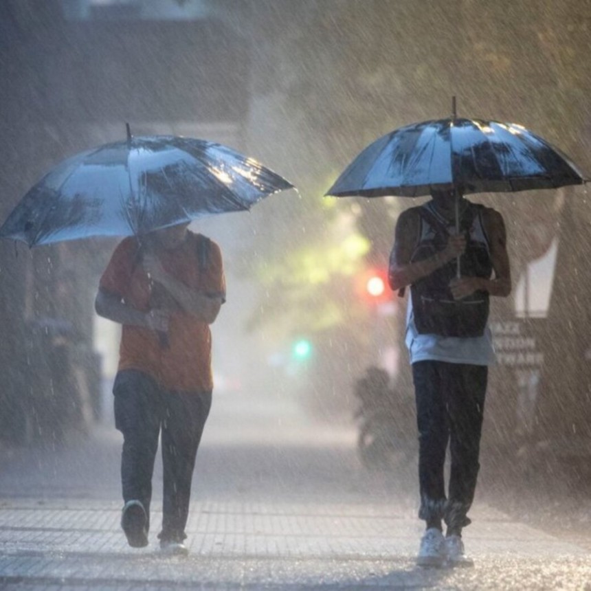 Alerta amarilla por tormentas fuertes