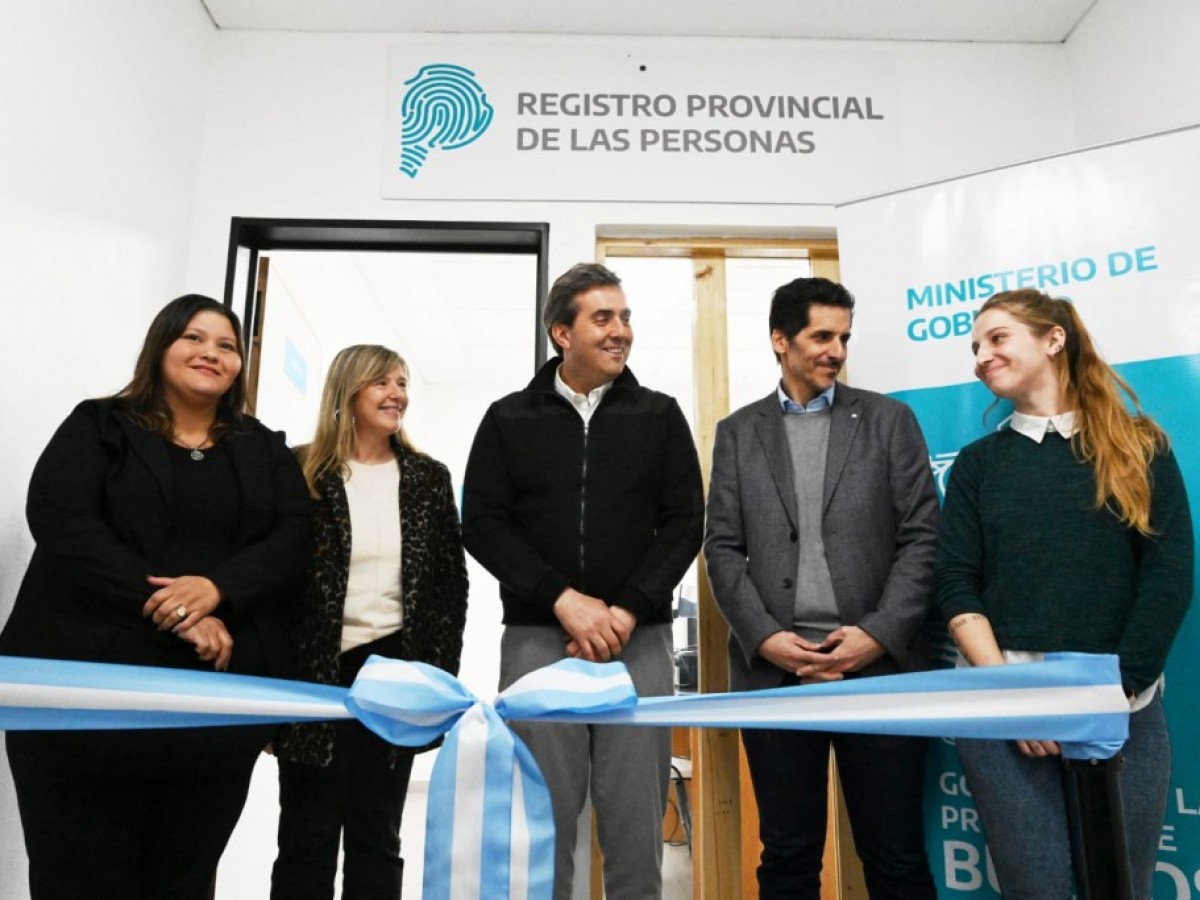 Nueva Delegación del Registro Provincial de las Personas en la localidad de Open Door