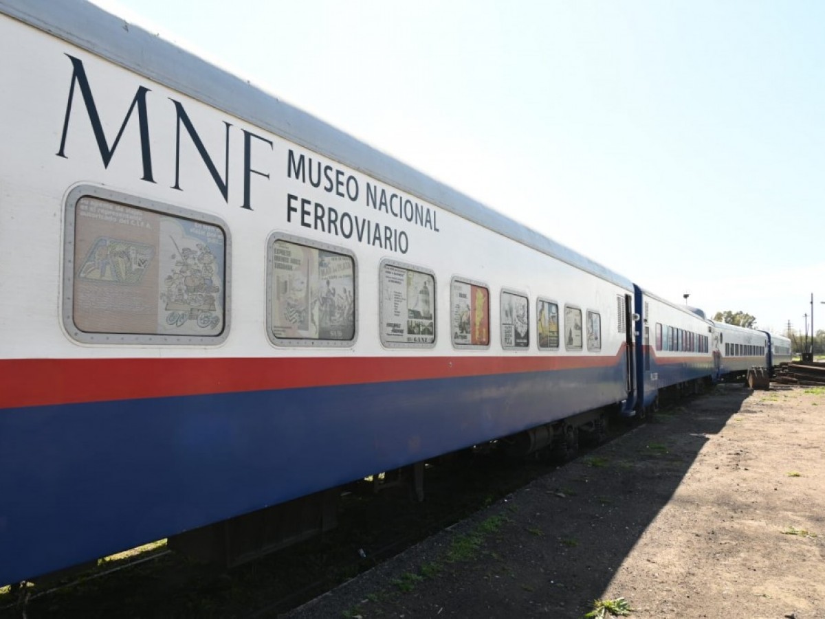 El Tren Museo Itinerante llega a la ciudad de Luján 