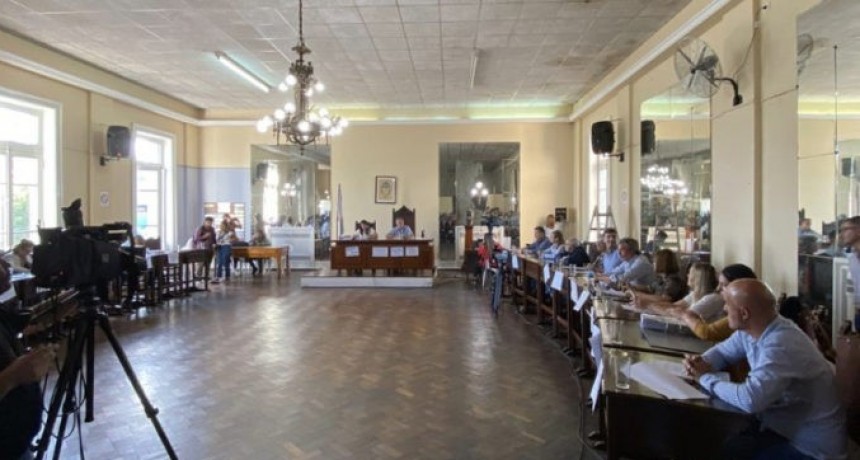 Acto homenaje en el l Honorable Concejo Deliberante de Luján