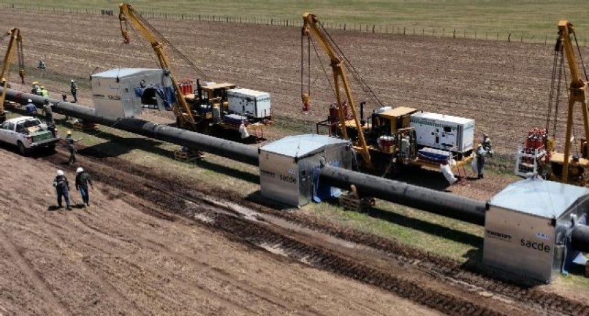 Comenzaron las pruebas del gasoducto que atraviesa Luján