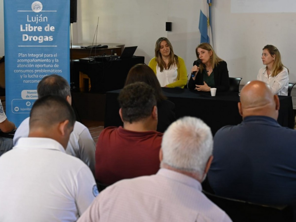 Luján Libre de Drogas: avanzan acciones coordinadas con más de 30 sindicatos
