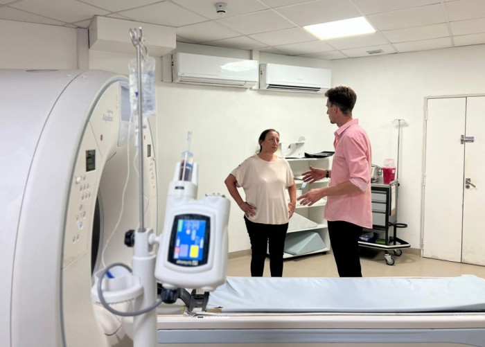 Recorrida por el Hospital Provincial de Mercedes: “Es el ejemplo que queremos seguir”