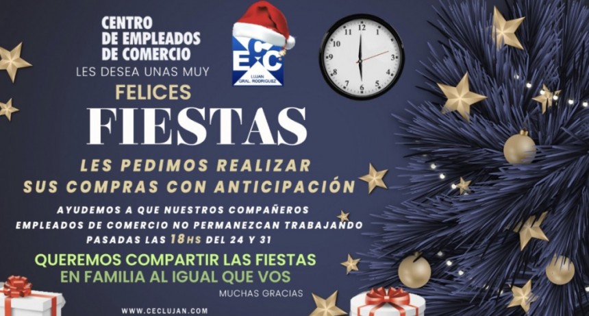 Horario de cierres de comercios 
