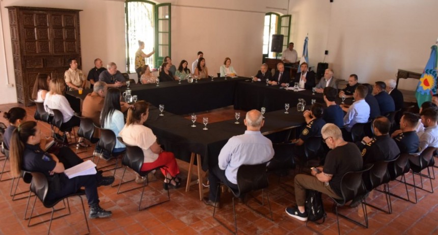 El Municipio puso en marcha la Mesa de Política Criminal de Luján