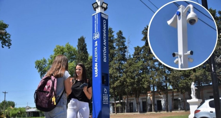 Se instaló un nuevo tótem de seguridad en el barrio Santa Elena