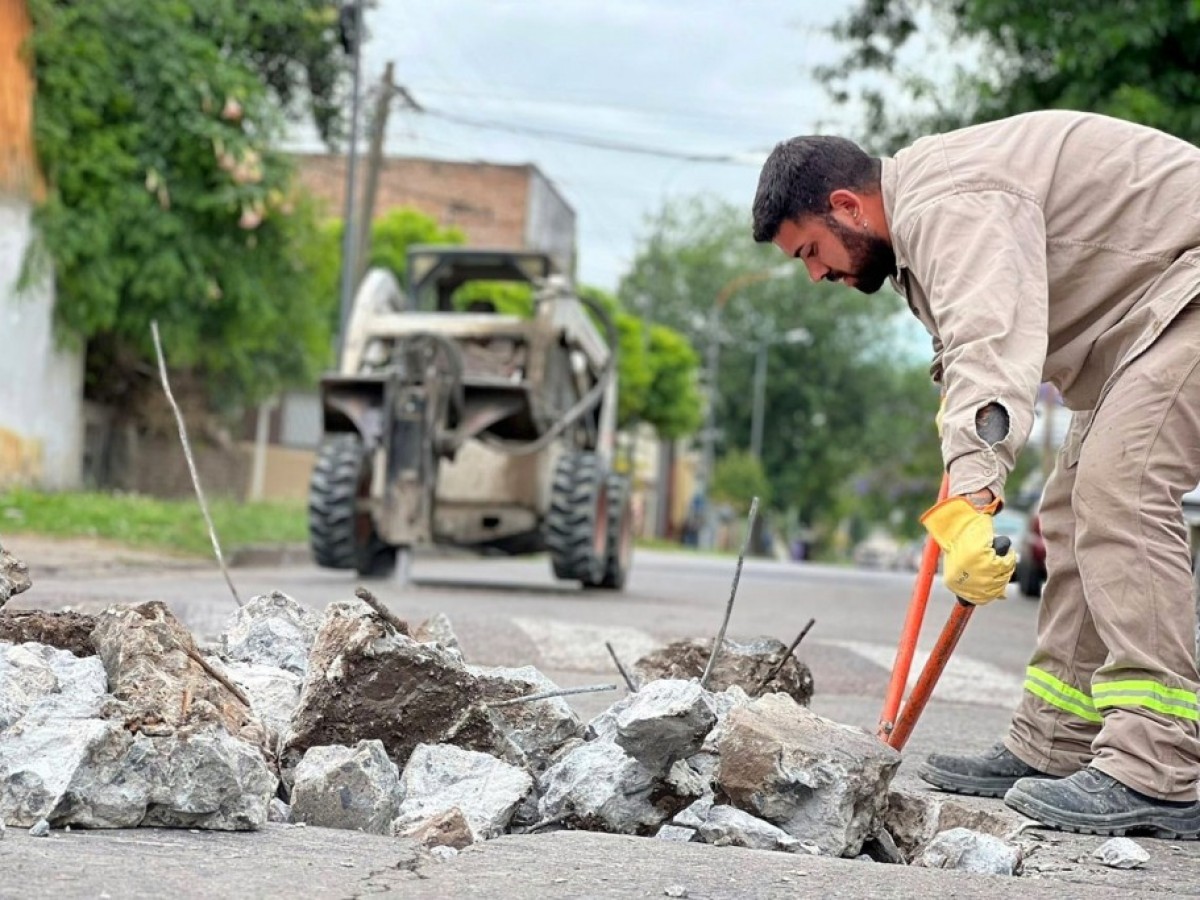 Cortes de tránsito en calle Mitre por trabajos de reconstrucción de pavimento
