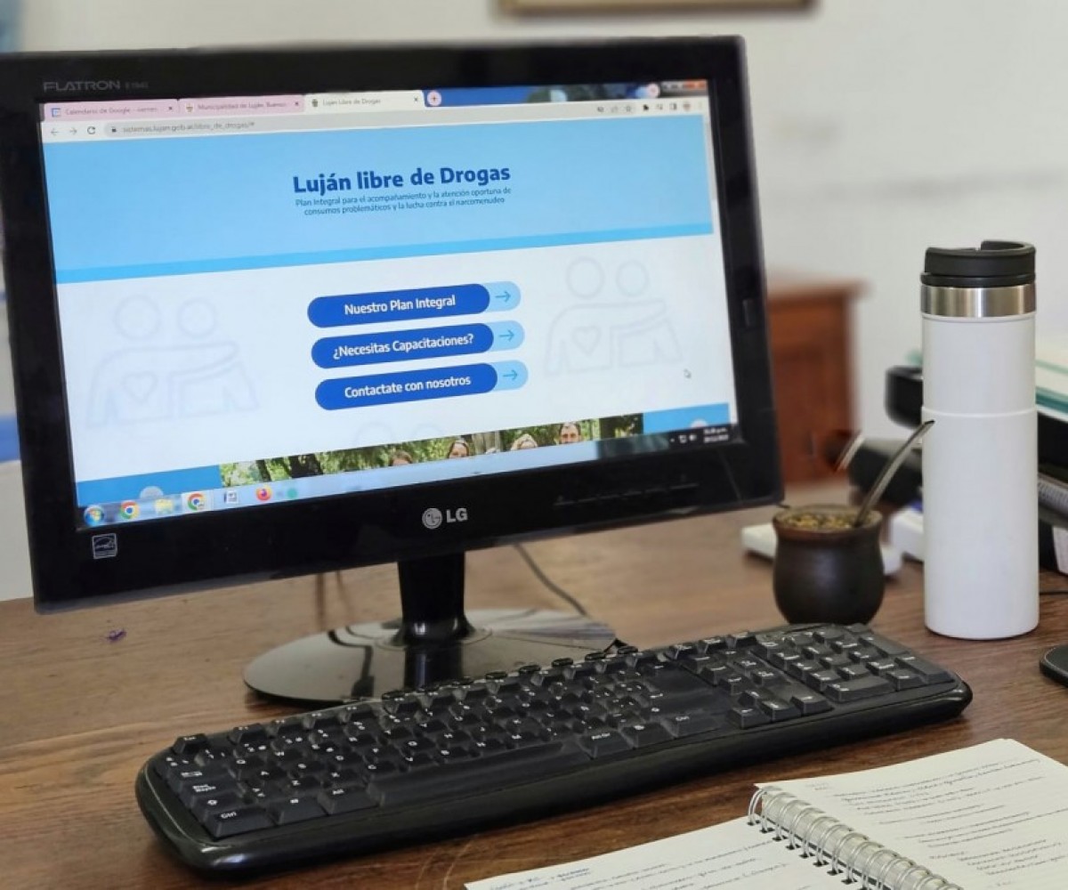 Luján Libre de Drogas presenta su nueva página web con mapa interactivo de centros de atención