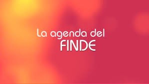 Agenda de actividades para el fin de semana