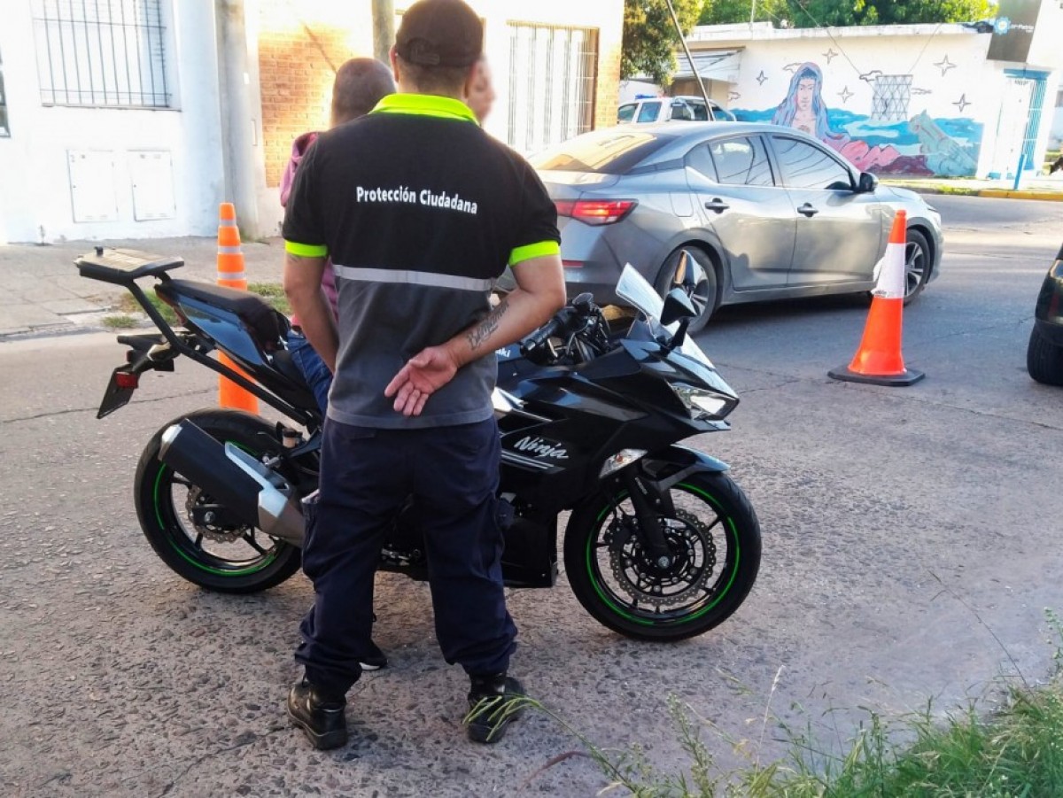 Avanzá sin ruido: siete motos secuestradas en operativos de control vehicular