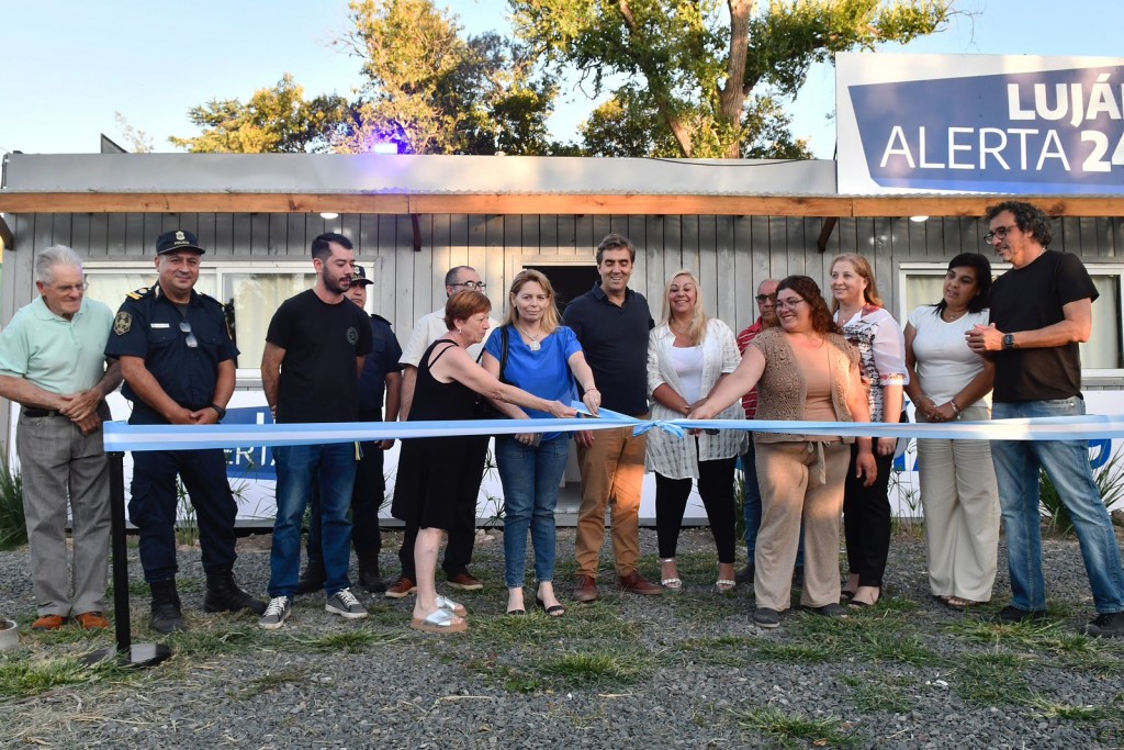 El Intendente inauguró una Subsede de Comando de Patrullas de Policías