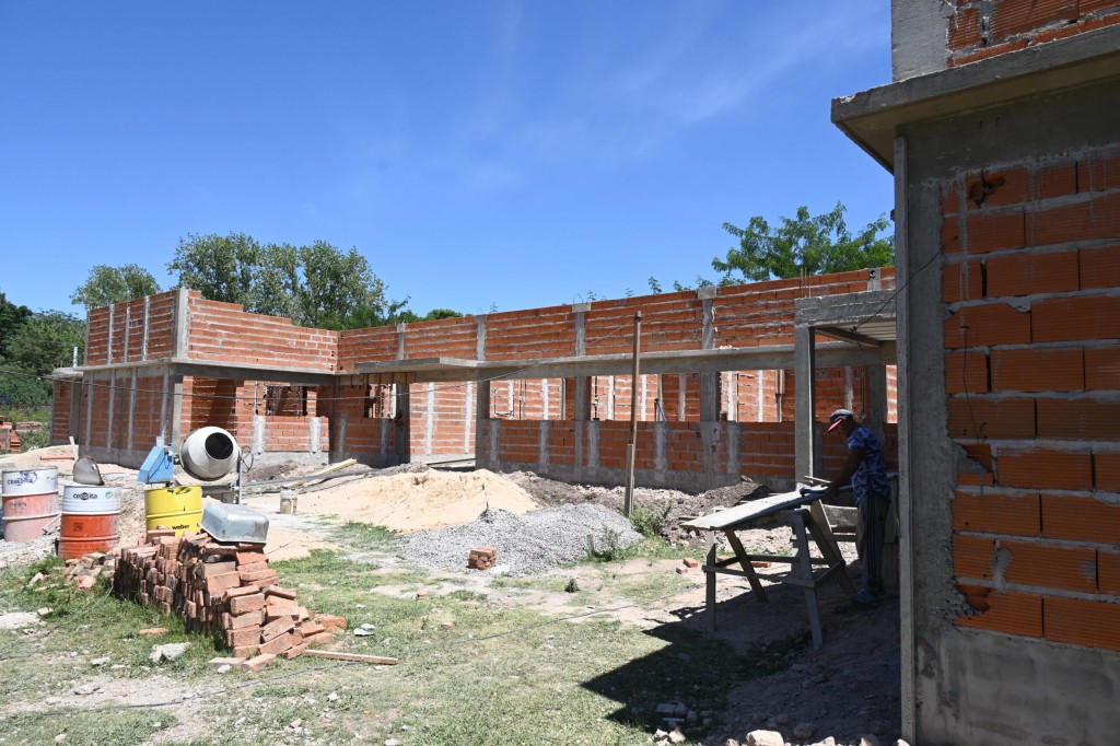 El Municipio continúa con la construcción del CAPS (Centros de Atención Primaria de la Salud) en el barrio Luchetti