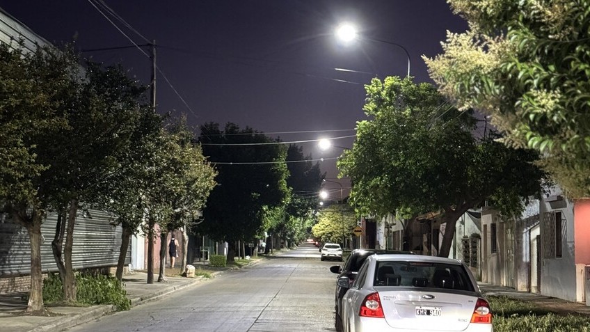 El centro de la ciudad incorpora nuevas luminarias LED