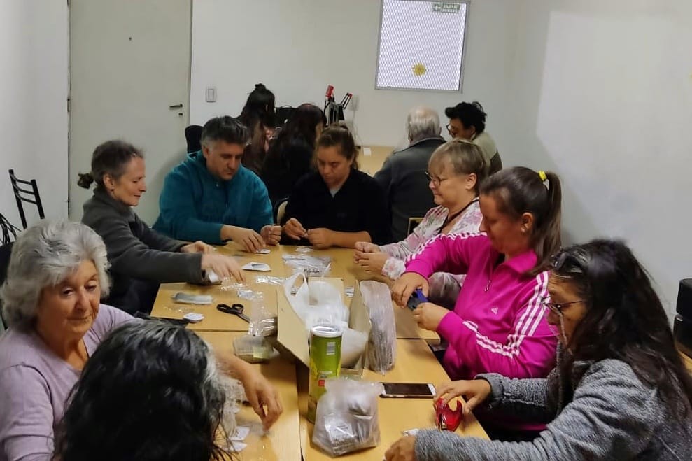 Huerta en Casa: se realizaron nuevas jornadas de fraccionamiento de semillas 