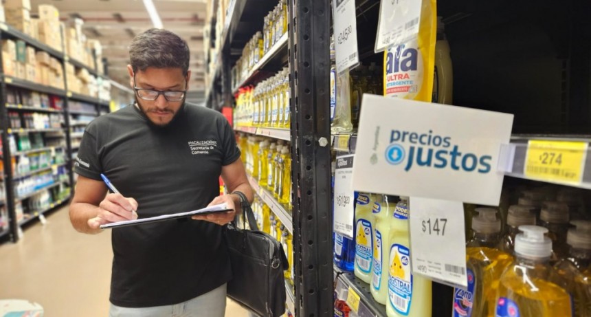 Se realizaron controles en el marco del programa Precios Justos