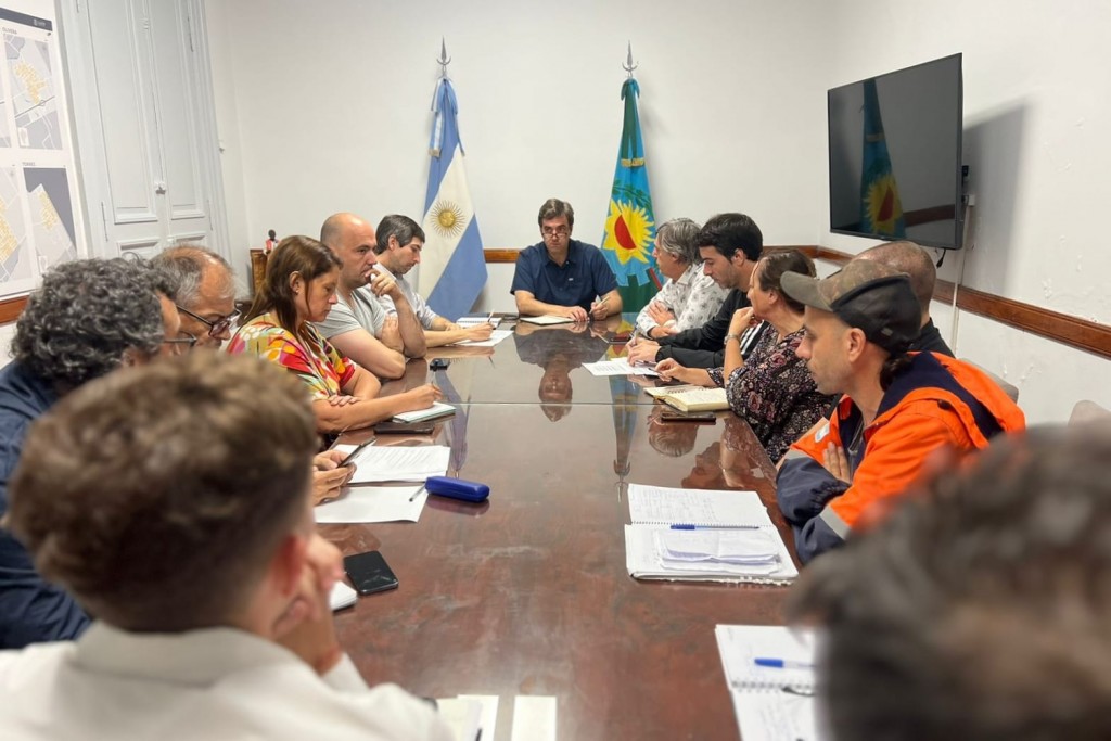 El Intendente encabezó una reunión del Comité Ejecutivo de Crisis del Prodecom