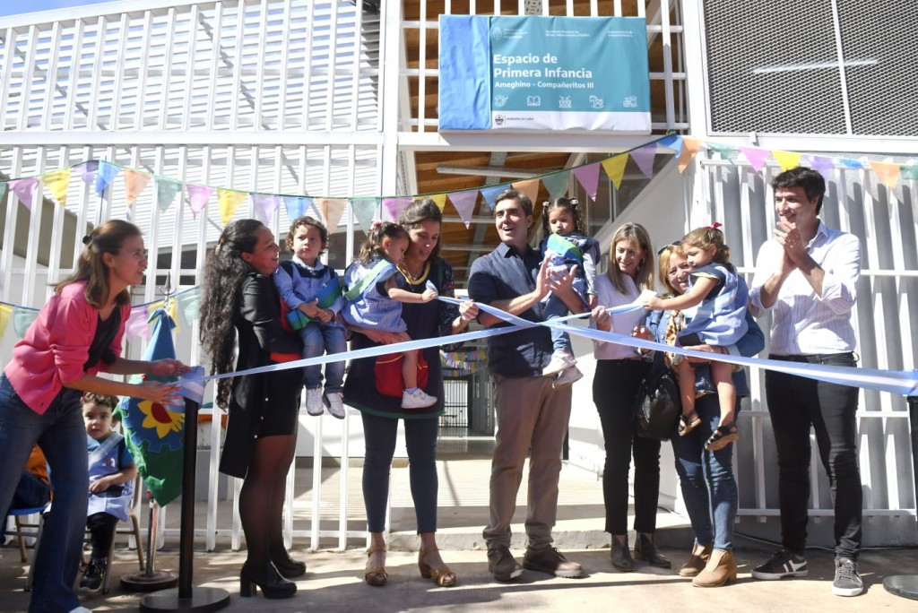 Se inauguró el nuevo Centro de Desarrollo Infantil del barrio Ameghino   