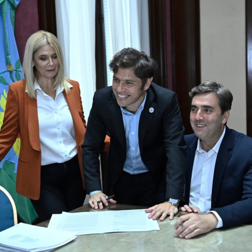 Producción: Kicillof cedió tierras al Municipio para el desarrollo de Luján TEC