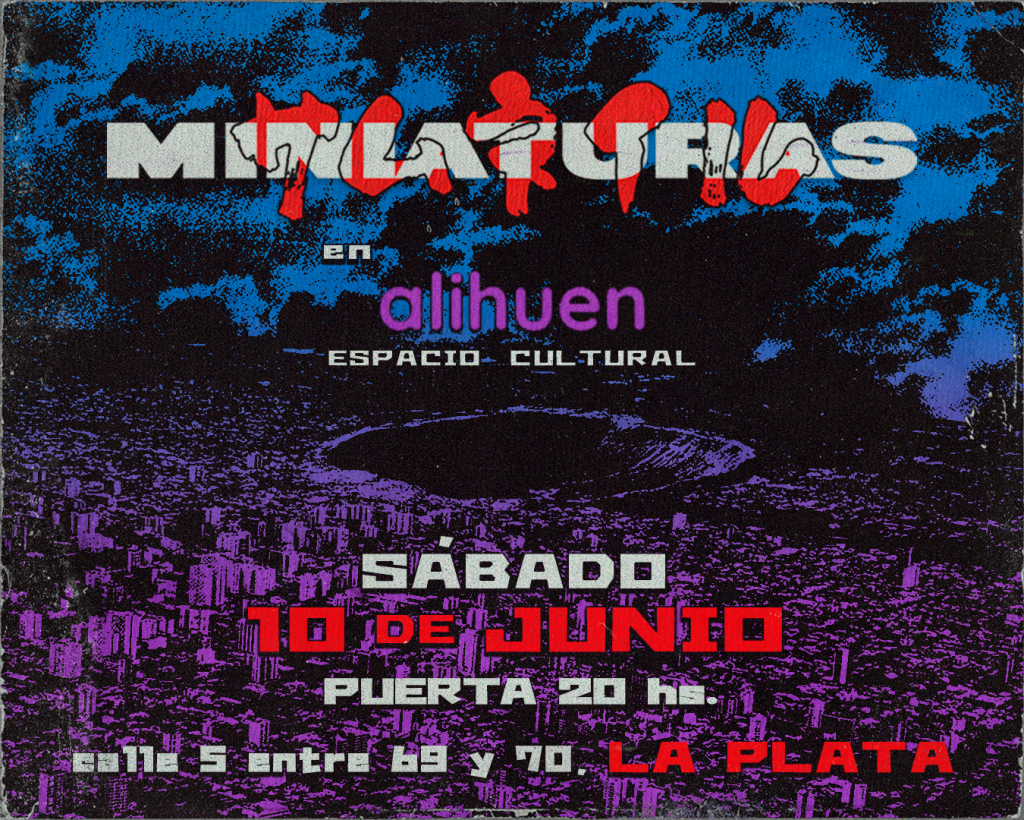 Miniaturas llega a La Plata con un show en el Espacio Cultural Alihuen