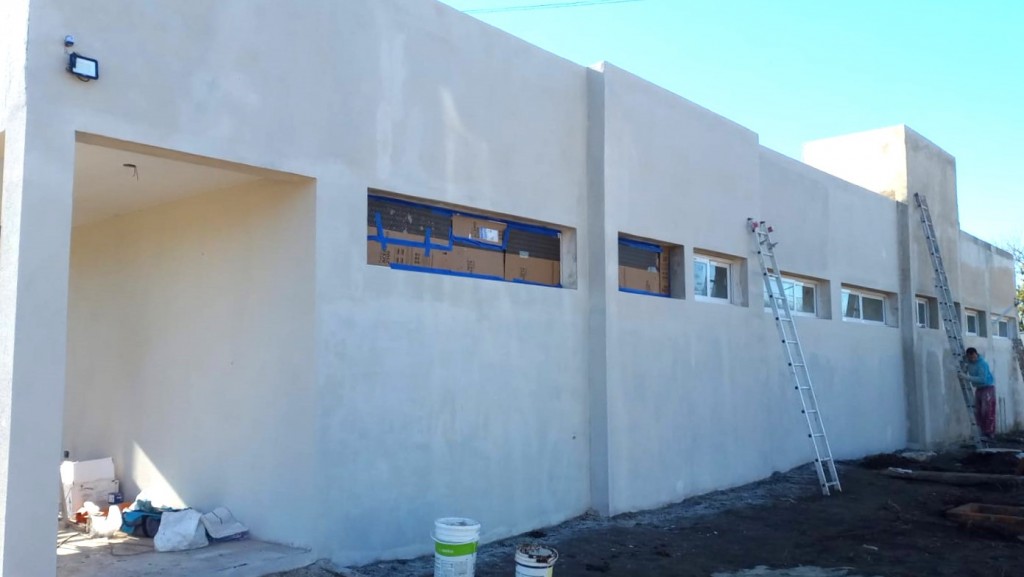 Avanzan las obras del nuevo CAPS Constantini en el barrio El Quinto