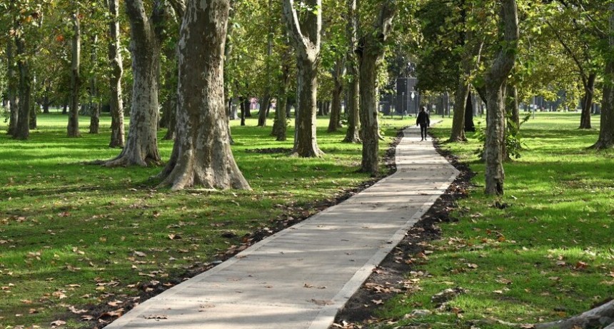 El Municipio avanza con un plan de mejoramiento en el Parque San Martín