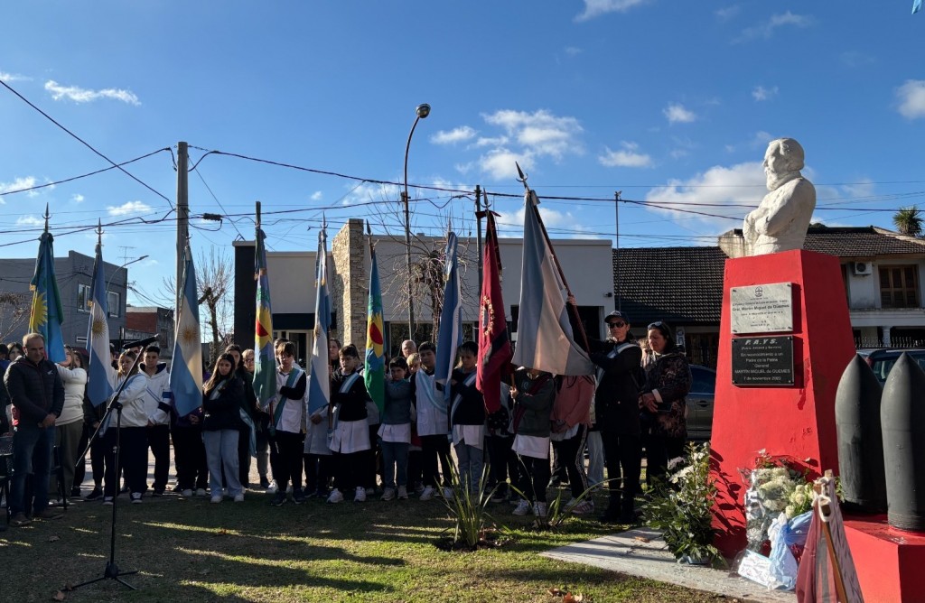 Luján rindió homenaje al General Martín Miguel de Güemes