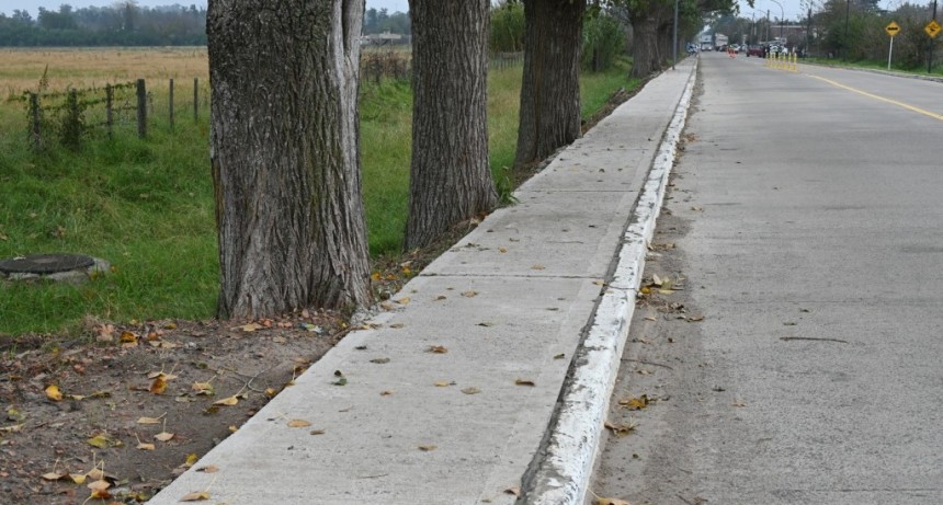 Se construyó un sendero en la localidad de Jáuregui