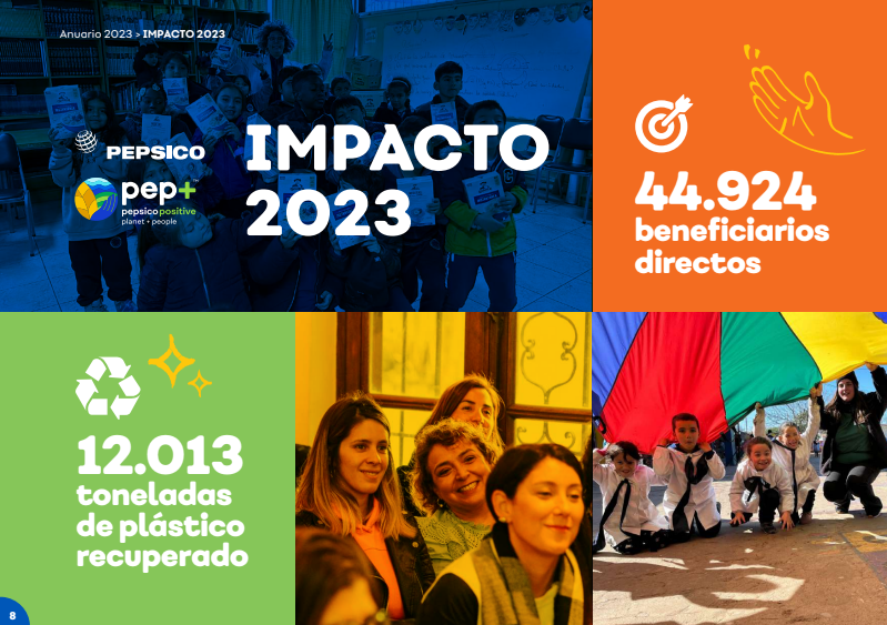 PepsiCo presenta su huella positiva: Anuario de Impacto Social 2023