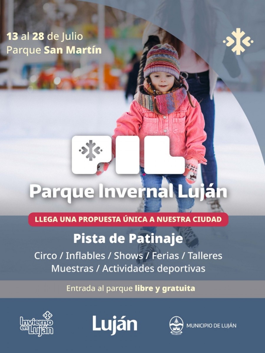 Parque Invernal Luján: una propuesta inédita para el receso escolar