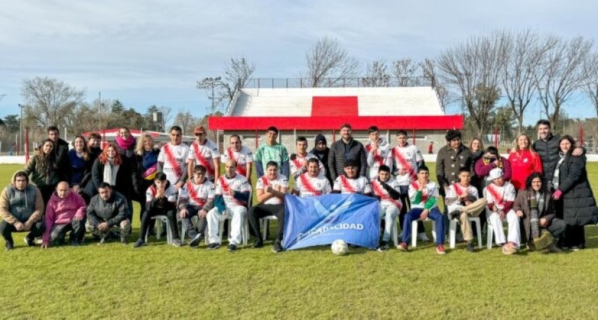 Luján participará del torneo de fútbol integrado “AFA Somos Todos”